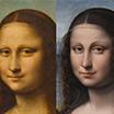 The Mona Lisa and the copy in the Prado